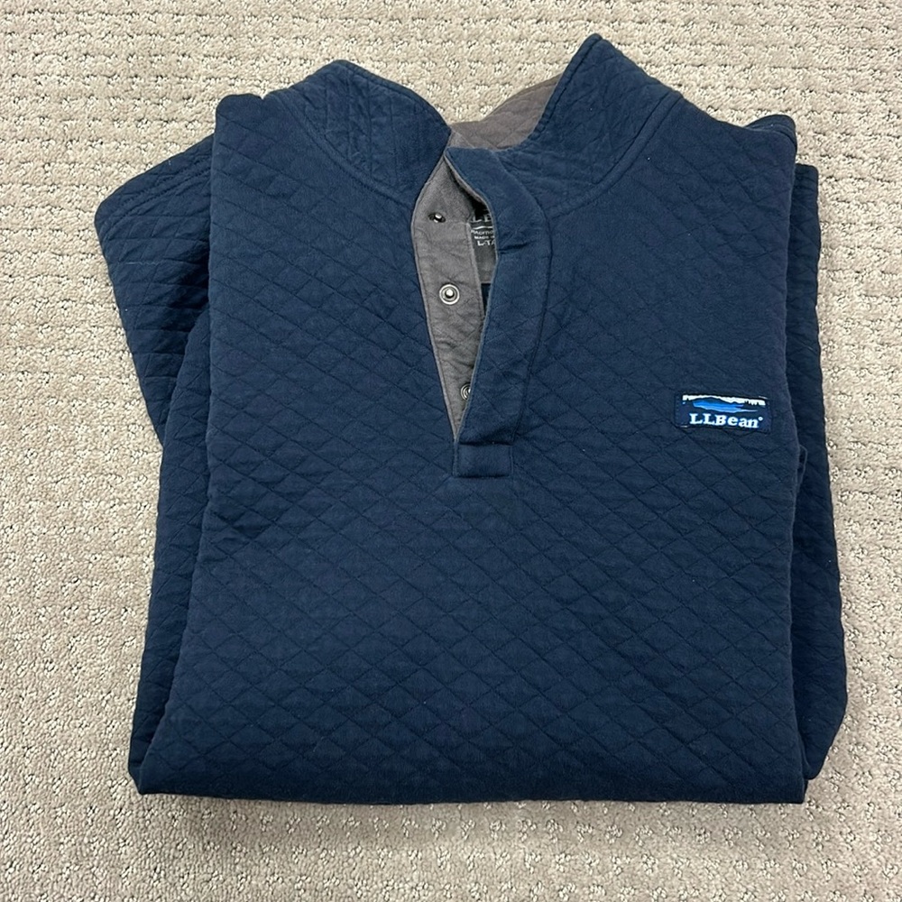 L.L. Bean Pullover, size L Tall